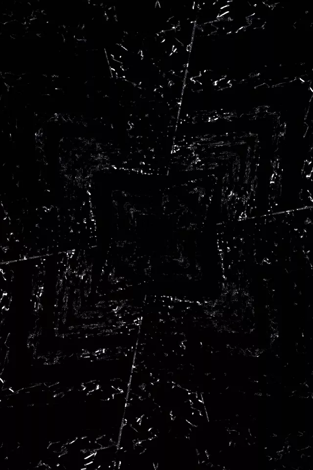 Neon Tunnel Dark Grid Vortex Screensaver 2:3 Photo Portrait 60fps Vj Loop