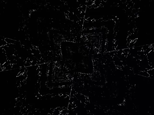 Neon Tunel Glitch Statika 4:3 Klasični 60fps Screensaver Vj Loop