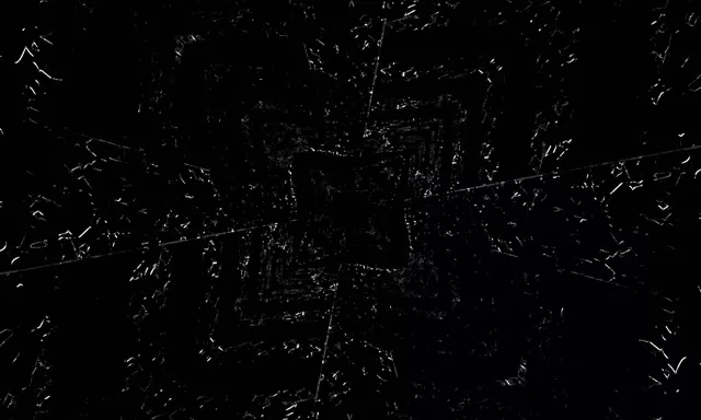 Neon Tunnel Összetört Glitch Örvény VJ Loop 5:3 Széles 60fps Képernyővédő