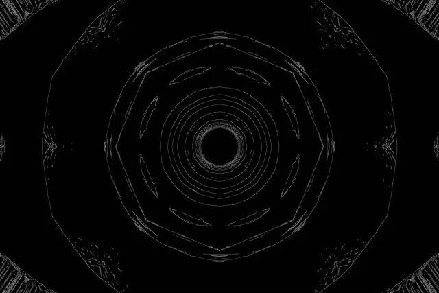 Neon Tunnel Radial Sun Vortex Vj Loop 3:2 Surface 60fps Screensaver