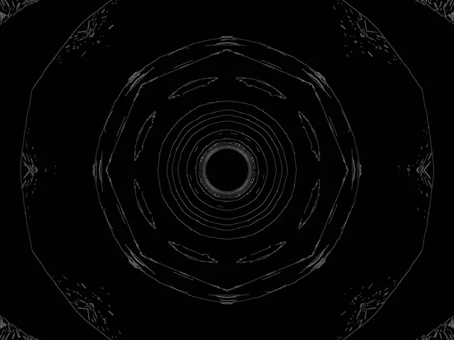 Neon Tunel Rotirajući Točak Vrtlog Čuvar Ekrana 4:3 Classic 60fps VJLoops