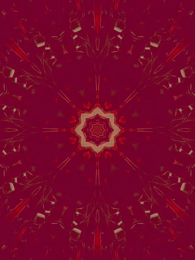 霓虹隧道紫色星形萬花筒 VJ Loop 3:4 iPad 直式 60fps 螢幕保護程式