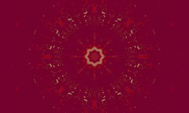 नियॉन टनल फ्रैक्टल कैलिडोस्कोप बर्स्ट VJ Loop 5:3 वाइड 60fps स्क्रीनसेवर