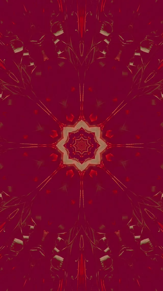 Tollán Neon Guairneán Réalta Caleidscóp 9:16 Reels 60fps Scáileán Cosanta VjLoops