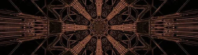 Tunnel Neon Frattale Croce Esplosione 32:9 Super Ultrawide 60fps Screensaver VjLoops