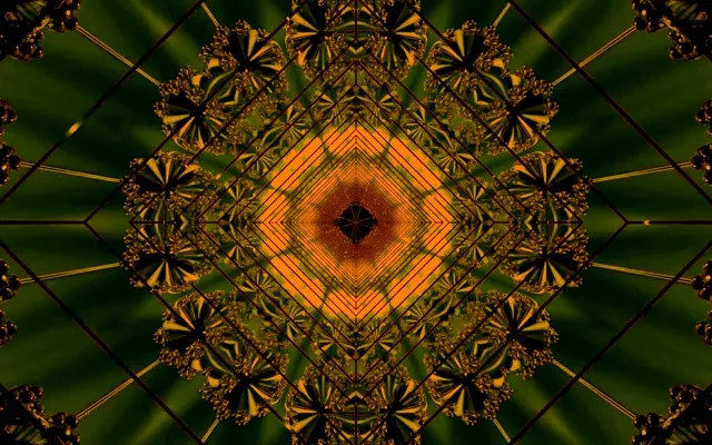 Tunel Neon Portokalli Vortex Diamanti i Pafund VJLoops 60fps 16:10 MacBook Screensaver