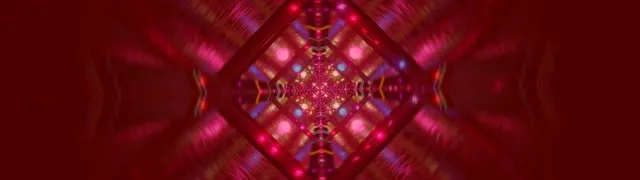 Neonska Tunel Kalejdoskop Diamant 32:9 Super Ultrawide 60fps Ohranjevalnik Zaslona Vj Loop