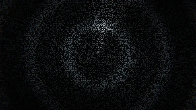 Digital Data Particles Flowing Through Cyberspace