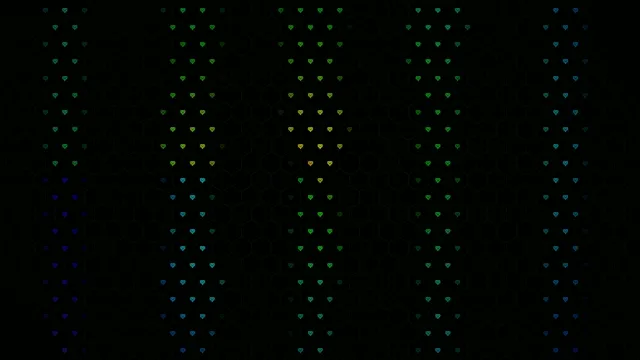 Digital Hearts Network Animation - 4K Loop