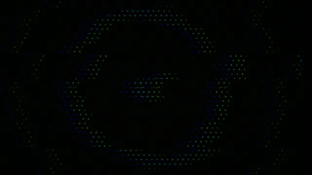 Digital Matrix Particle Network Animation 4K