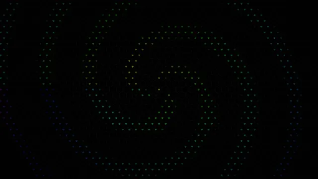 Digital Network Security Visualization with Glowing Shield Icons