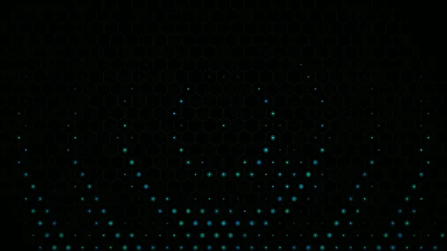 Digital Network Technology Abstract Animation