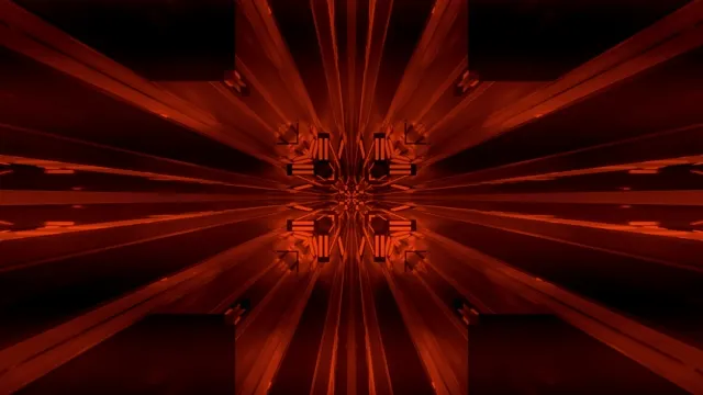 Tunel Flakërues i Kuq Mbrojtës Ekrani PC 4K UHD 60fps VJ Visual