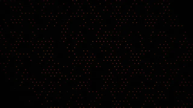 Floating Red Particles on Black Background 4K