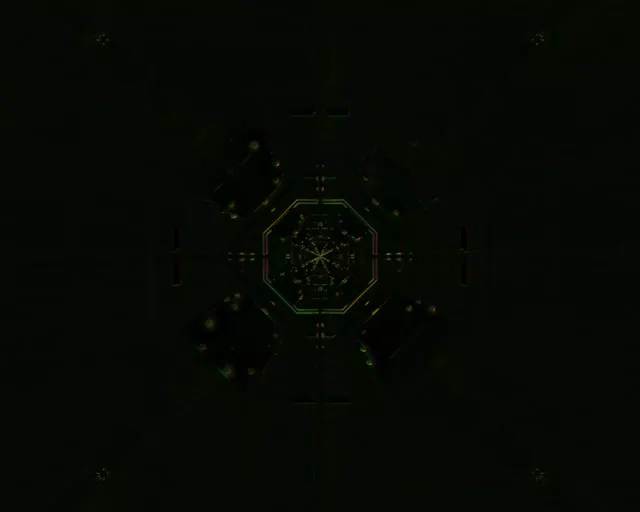 幾何霓虹隧道 | 5:4 工業風 | 60fps VJLoops 螢幕保護程式