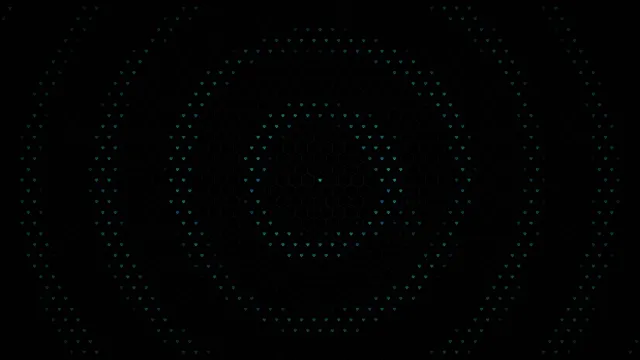 Glowing Cyan Particles Digital Network Animation