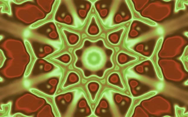 發光萬花筒霓虹隧道 16:10 MacBook 60fps VJLoops 螢幕保護程式