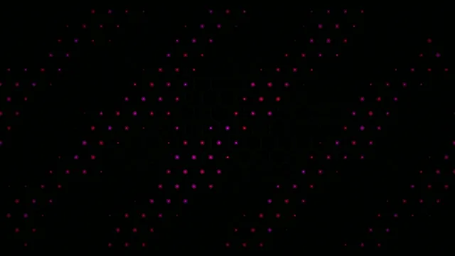 Glowing Neon Particles Abstract Motion Graphics