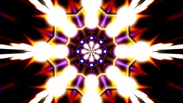 Animación Túnel Neón Brillante 4K UHD 60FPS Salvapantallas Laptop Windows