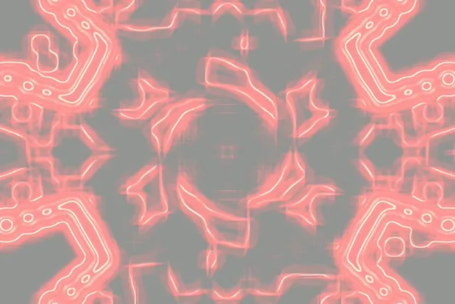 Mrango wa Neon Red Cross Grid VJLoops 3:2 Surface 60fps Skrinseva