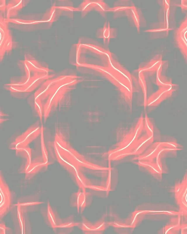 Neon Tunnel Red Grid Cross VJ Loop 4:5 Instagram 60fps Näytönsäästäjä