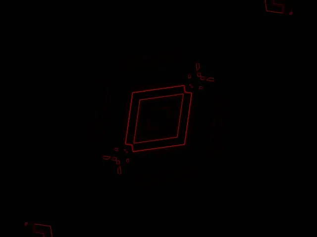 Terowong Neon Merah Berputar Berlian Vj Loop 4:3 Classic 60fps Screensaver