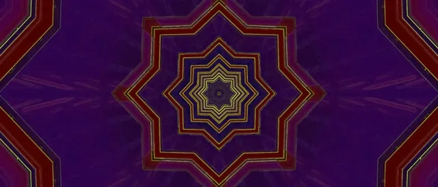 Neon Tunel Zvezda Vorteks 21:9 Ultrawide 60fps Čuvar Ekrana VJLoops