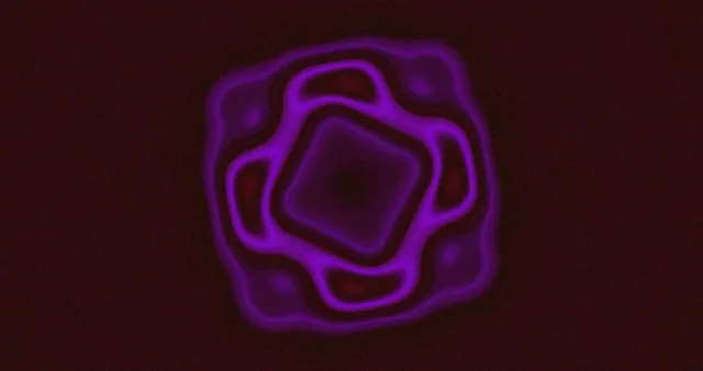 Žareč Vijolična Neonski Tunel Ohranjevalnik Zaslona 4K UHD 60fps VJ Posnetek