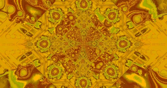 Kuld Neoon Tunnel Kaleidoskoop Ekraanisäästja 4K UHD 60fps VJ Loop