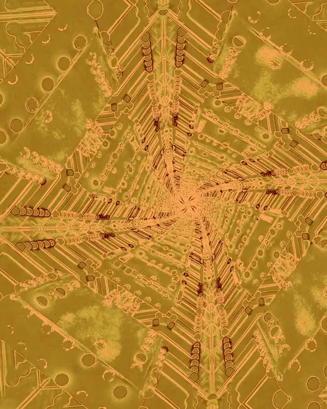 霓虹隧道金色電路萬花筒 VJLoops 4:5 Instagram 60fps 螢幕保護程式