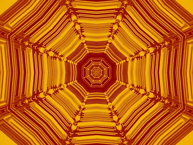 VJ Loop Neon Tunela Zortzikote Zurrunbiloa Anbar Urrea 4:3 Classic 60fps Pantaila-babesa