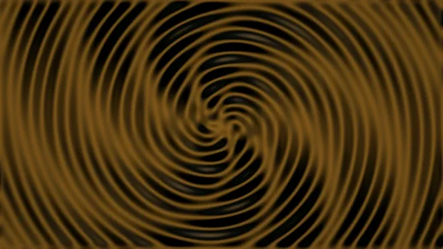 Gold Spiral Tunnel Animation | Hypnotic 4K Motion