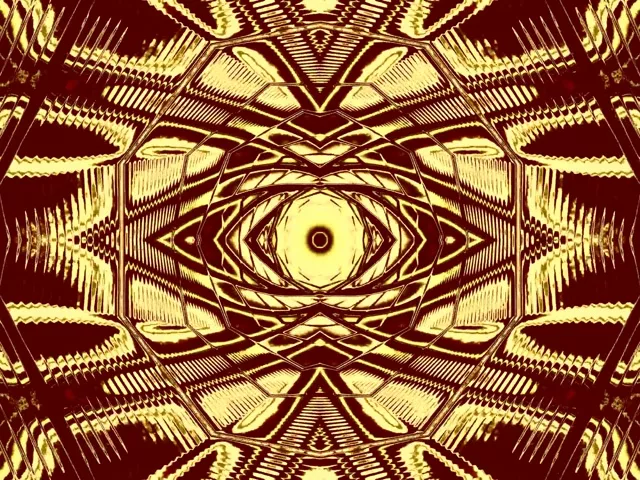 金眼霓虹隧道螢幕保護程式 4:3 經典 60fps VJ Loop PC 筆電