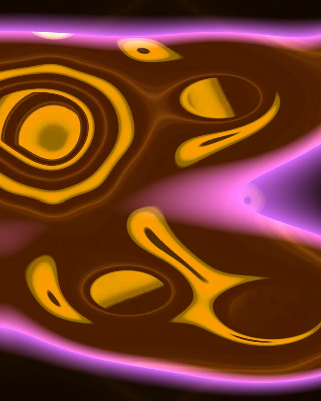 Zlaté Oči Neonový Tunel VJLoops 4:5 Instagram 60fps Spořič obrazovky