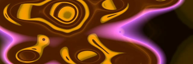 Túnel de Neón Dourado 3:1 Ultraancho 60fps VJLoops Protector