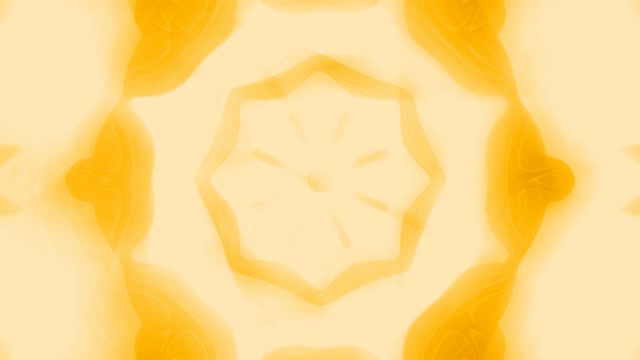 Golden Neon Tunnel 60fps Glowing Circles VJ Loop