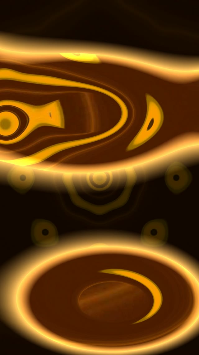 Tunnel Neon Dorato VJLoops 9:16 Reels 60fps Screensaver Motion