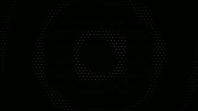 Golden Particles Flowing Wave Motion Abstract Background