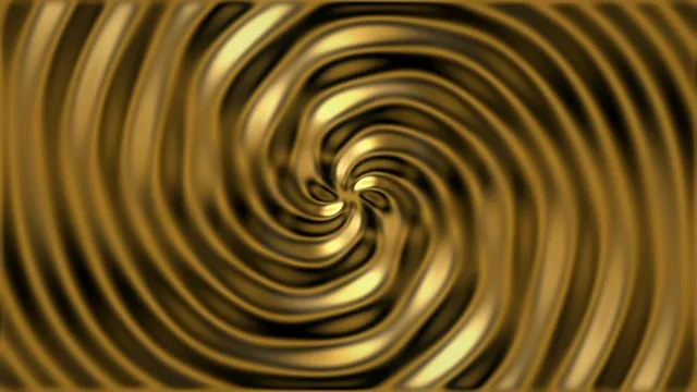 Golden spiral tunnel 4K UHD seamless looping motion background