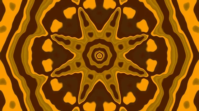 Arany Csillag Neon Alagút 4K UHD 60fps képernyővédő pc Élő háttérkép