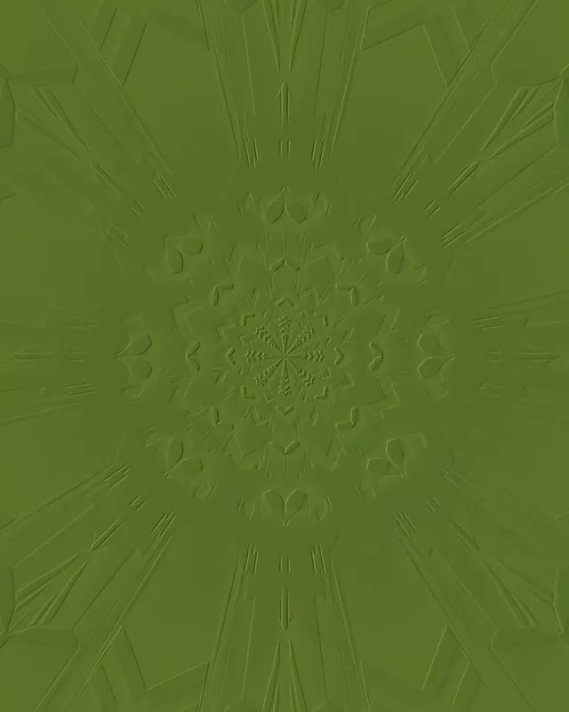 Green Fractal Kaleidoscope Neon Tunnel 4:5 Instagram 60fps Screensaver VJLoops