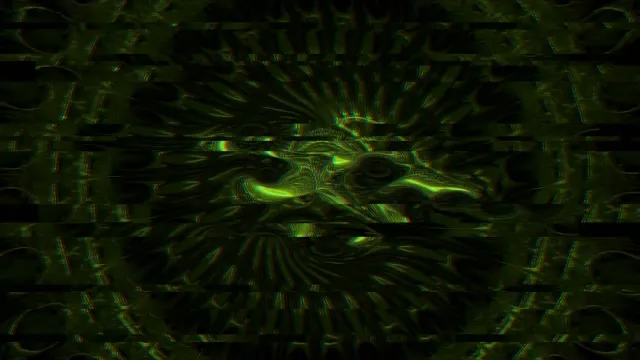 # Green Neon Fractal Tunnel | 4K UHD 60FPS VJ Loop
