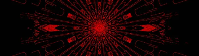 Neon Tunnel Fractal Kaleidoscope Burst 32:9 Super Ultrawide 60fps Screensaver Vj Loop