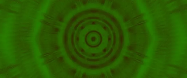 Grün Neon Tunnel Ripple Vortex VJ Loop 2.39:1 Cinemascope 60fps Bildschirmschoner