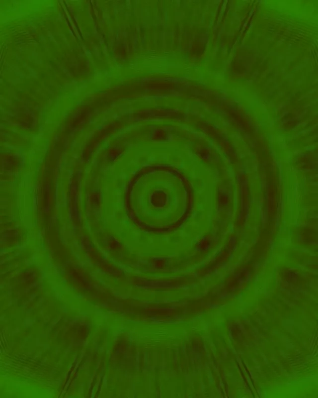 霓虹隧道绿色涟漪漩涡 VJLoops 4:5 Instagram 60fps 屏保