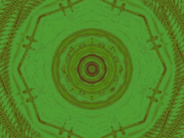 Νέον Τούνελ Πράσινος Κυματισμός Δίνη Vj Loop 4:3 Classic 60fps Προφύλαξη Οθόνης