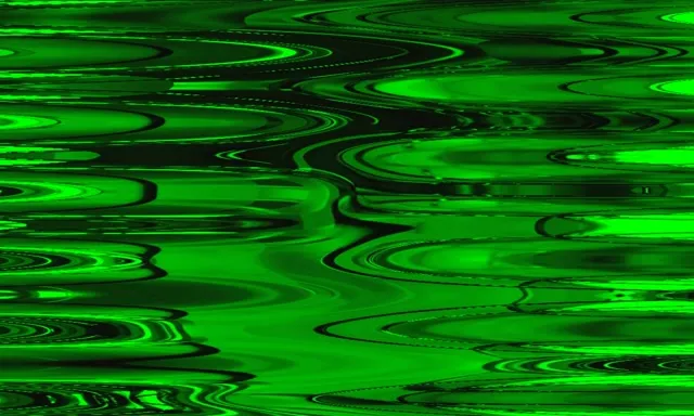 Neonski Predor Zeleni Žareči Žarki VJ Loop 5:3 Wide 60fps Ohranjevalnik zaslona