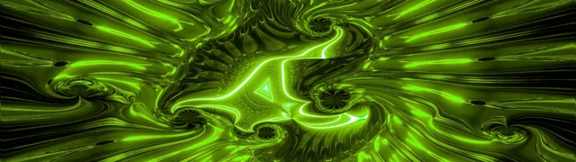 Green Neon Tunnel VJLoops 32:9 Ultrawide 60fps Screensaver Motion Background