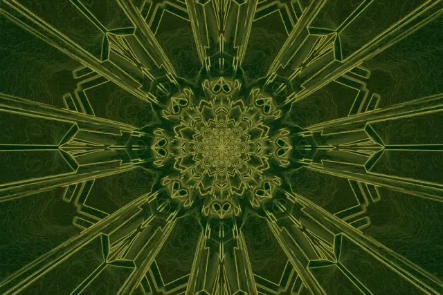 Green Neon VJ Loop | Hypnotic 60fps