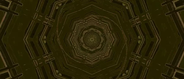 Tollan Neon Ochtagónach Cuaiseach VJ Loop 21:9 Ultrawide 60fps Spárálaí Scáileáin